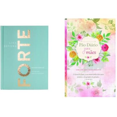 Diversos Kit Forte + Devocional Pão Diário Para Mães Diversos Kit Forte + Devocional Pão Diário Para Mães
