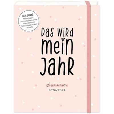 Grafik Werkstatt Schülerkalender 2026 / 2027 Das wird mein Jahr: Terminplaner Softcover Grafik Werkstatt Schülerkalender 2026 / 2027 Das wird mein Jahr: Terminplaner Softcover
