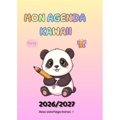 ART Mon agenda Kawaii 2026/2027 ART Mon agenda Kawaii 2026/2027