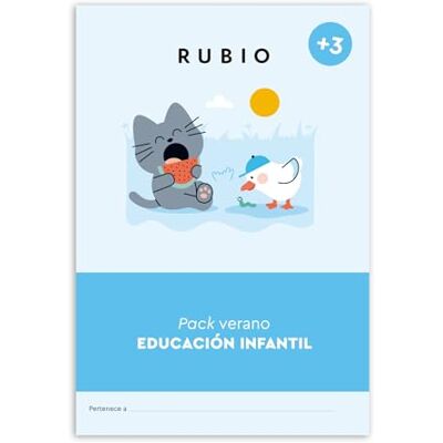 ENRIQUE RUBIO POLO, SLU Pack verano Educación Infantil (+ 3 años) 3 cuadernos (PACKS ESCOLARES) ENRIQUE RUBIO POLO, SLU Pack verano Educación Infantil (+ 3 años) 3 cuadernos (PACKS ESCOLARES)