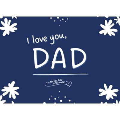 ART I Love You, Dad: Blue Compact Edition A Fill-in-the-Blank Keepsake of Love & Memories, Perfect Father’s Day Gift from Kids, Teens, or Adults ART I Love You, Dad: Blue Compact Edition A Fill-in-the-Blank Keepsake of Love & Memories, Perfect Father’s Day Gift from Kids, Teens, or Adults