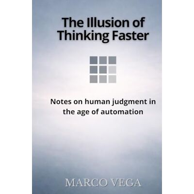 Vega+ The Illusion of Thinking Faster: Notes on Human Judgment in the Age of Automation Vega+ The Illusion of Thinking Faster: Notes on Human Judgment in the Age of Automation