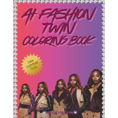 Jackson AI Fashion Twin Coloring Book Jackson AI Fashion Twin Coloring Book