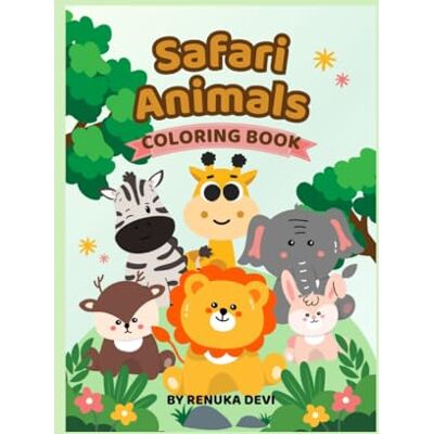 Devi SAFARI ANIMALS: COLORING BOOK Devi SAFARI ANIMALS: COLORING BOOK