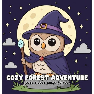 ART Cozy Forest Adventure: Bold & Easy Coloring Book for Adults (25 Pages) ART Cozy Forest Adventure: Bold & Easy Coloring Book for Adults (25 Pages)