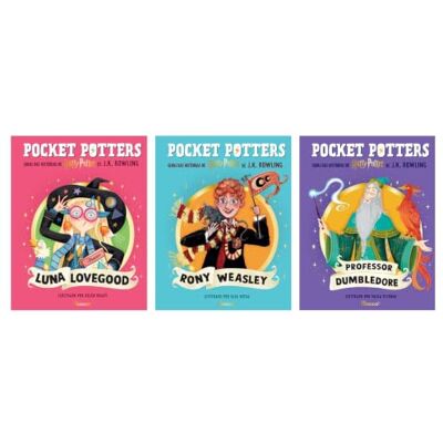 Diversos Kit Pocket Potters: Luna + Pocket Potters: Rony + Pocket Potters: Professor Diversos Kit Pocket Potters: Luna + Pocket Potters: Rony + Pocket Potters: Professor