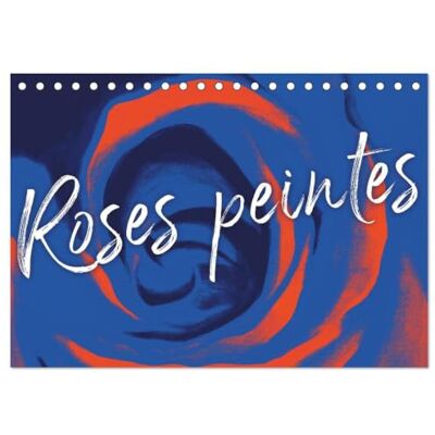 Roth Roses peintes (Calendrier de bureau 2027 DIN A5 vertical), calendrier mensuel: Pétales de roses abstraites peintes selon la technique acrylique au pinceau Roth Roses peintes (Calendrier de bureau 2027 DIN A5 vertical), calendrier mensuel: Pétales de roses abstraites peintes selon la technique acrylique au pinceau