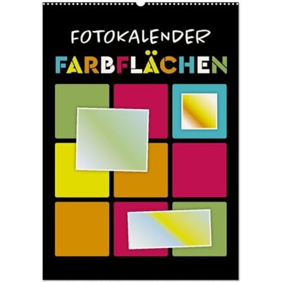 Roth Fotokalender FARBFLÄCHEN (Wandkalender 2027 DIN A2 hoch), Monatskalender: Foto-Collagen auf farbigen Quadraten Roth Fotokalender FARBFLÄCHEN (Wandkalender 2027 DIN A2 hoch), Monatskalender: Foto-Collagen auf farbigen Quadraten