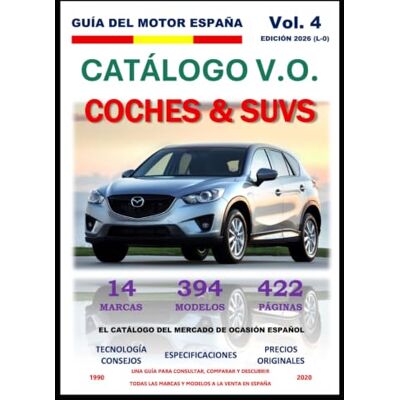 Rodriguez Guía Coches & SUVs V.O. Vol. 4: Precios originales, etiquetas DGT, fotos e histórico de fichas técnicas de coches usados en España Rodriguez Guía Coches & SUVs V.O. Vol. 4: Precios originales, etiquetas DGT, fotos e histórico de fichas técnicas de coches usados en España