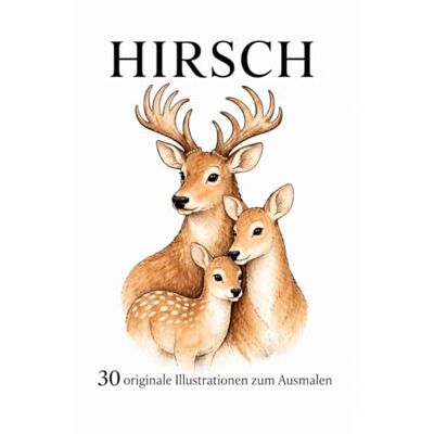 ART Hirsch: 30 originale Schwarz-Weiß-Illustrationen ART Hirsch: 30 originale Schwarz-Weiß-Illustrationen