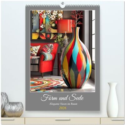 Hurley, Rose Form und Seele. Elegante Vasen im Raum (hochwertiger Premium Wandkalender 2026 DIN A2 hoch), Kunstdruck in Hochglanz: Edle Vasen bringen zeitlose Eleganz und stilvolles Wohnambiente in jeden Raum Hurley, Rose Form und Seele. Elegante Vasen im Raum (hochwertiger Premium Wandkalender 2026 DIN A2 hoch), Kunstdruck in Hochglanz: Edle Vasen bringen zeitlose Eleganz und stilvolles Wohnambiente in jeden Raum