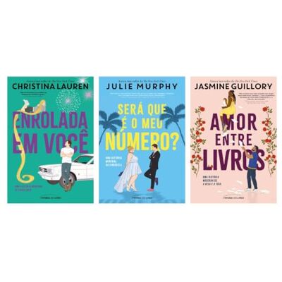 Diversos Kit Enrolada em você + Será que é o meu número? + Amor entre livros Diversos Kit Enrolada em você + Será que é o meu número? + Amor entre livros