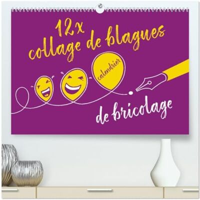 Roth 12 x collage de blagues calendrier de bricolage (Calendrier mural haut de gamme 2027 DIN A2 vertical), calendrier mensuel: Un calendrier de bricolage qui fait rire. Roth 12 x collage de blagues calendrier de bricolage (Calendrier mural haut de gamme 2027 DIN A2 vertical), calendrier mensuel: Un calendrier de bricolage qui fait rire.
