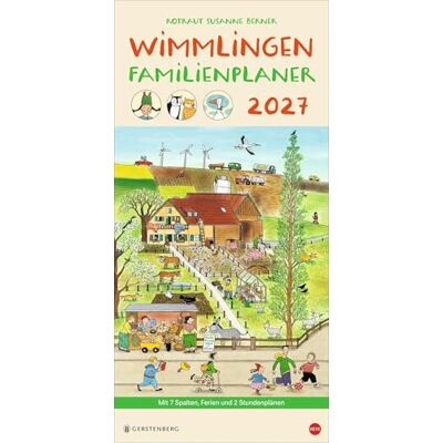 Heye R.S. Berner Wimmlingen Mega-Familienplaner 2027: Großer Wandkalender mit 7 Spalten. Kalender für Familien mit Suchbildern aus dem Bilderbuchklassiker im Hochformat 33 x 68 cm Heye R.S. Berner Wimmlingen Mega-Familienplaner 2027: Großer Wandkalender mit 7 Spalten. Kalender für Familien mit Suchbildern aus dem Bilderbuchklassiker im Hochformat 33 x 68 cm