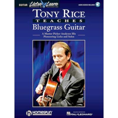 Various Tony rice teaches bluegrass guitar guitare +cd: A Master Picker Analyzes His Pioneering Licks And Solos: 1 Various Tony rice teaches bluegrass guitar guitare +cd: A Master Picker Analyzes His Pioneering Licks And Solos: 1
