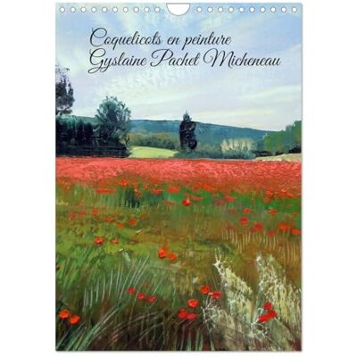 CALVENDO Coquelicots en peinture (Calendrier mural 2027 DIN A4 horizontal), calendrier mensuel CALVENDO Coquelicots en peinture (Calendrier mural 2027 DIN A4 horizontal), calendrier mensuel
