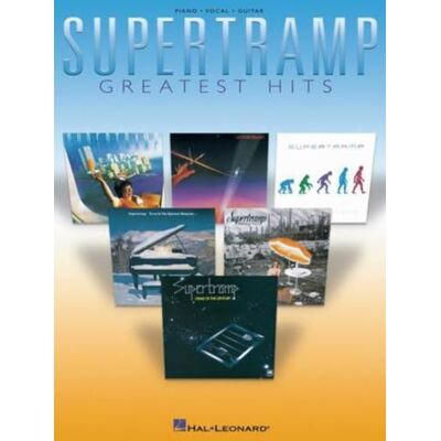 Hal Leonard Supertramp greatest hits piano, voix & guitare 14 titres Hal Leonard Supertramp greatest hits piano, voix & guitare 14 titres