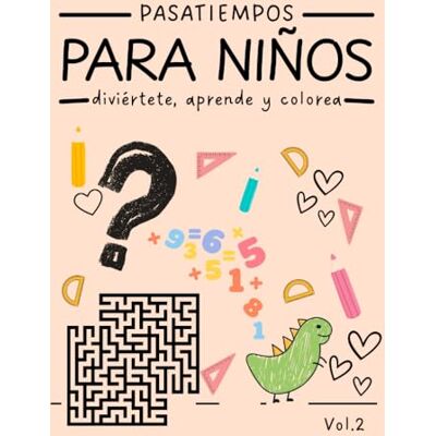 Creative Pasatiempos para niños: Diviértete, aprende y pinta (Libros para colorear) Creative Pasatiempos para niños: Diviértete, aprende y pinta (Libros para colorear)