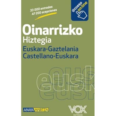 Vox Oinarrizko Hiztegia Euskara-Gaztelania / Castellano-Euskara ( Lengua Vasca Diccionarios Generales) Vox Oinarrizko Hiztegia Euskara-Gaztelania / Castellano-Euskara ( Lengua Vasca Diccionarios Generales)
