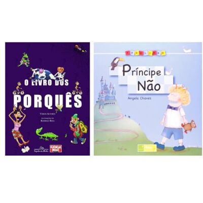 Diversos Kit O livro dos porquês + Príncipe Não Diversos Kit O livro dos porquês + Príncipe Não