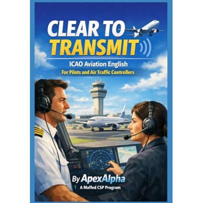 Alpha CLEAR TO TRANSMIT: The Complete ICAO Aviation English Proficiency Guide For Pilots and Air Traffic Controllers Alpha CLEAR TO TRANSMIT: The Complete ICAO Aviation English Proficiency Guide For Pilots and Air Traffic Controllers