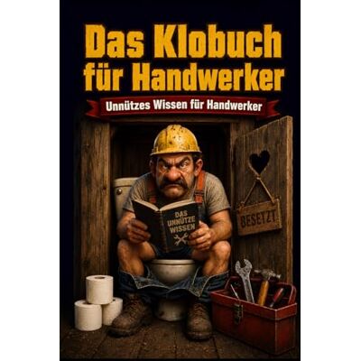 Creative Das Klobuch für Handwerker: Unnützes Wissen für Handwerker. Baustellenhumor, Unnützes Wissen & Anekdoten Fürs Stille Örtchen. Das Lustige Männergeschenk für Echte Profis Mit Creative Das Klobuch für Handwerker: Unnützes Wissen für Handwerker. Baustellenhumor, Unnützes Wissen & Anekdoten Fürs Stille Örtchen. Das Lustige Männergeschenk für Echte Profis Mit