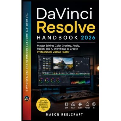 Reelcraft, Mason DaVinci Resolve Handbook 2026: Master Editing, Color Grading, Audio, Fusion, and AI Workflows to Create Professional Videos Faster Reelcraft, Mason DaVinci Resolve Handbook 2026: Master Editing, Color Grading, Audio, Fusion, and AI Workflows to Create Professional Videos Faster