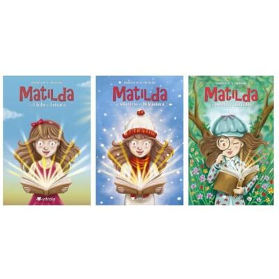 Diversos Kit Matilda e o Clube de Leitura + Matilda e o Mistério + Matilda e o Detet Diversos Kit Matilda e o Clube de Leitura + Matilda e o Mistério + Matilda e o Detet