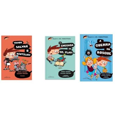 Diversos Kit Alex Vol. 2 + Alex e os Monstros Vol. 1 + Alex e os Monstros Vol. 4 Diversos Kit Alex Vol. 2 + Alex e os Monstros Vol. 1 + Alex e os Monstros Vol. 4
