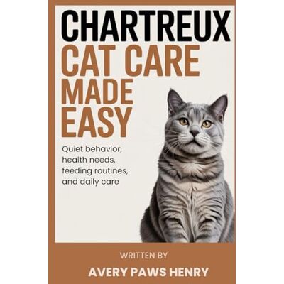 Avery Chartreux Cat Care Made Easy: Quiet behavior, health needs, feeding routines, and daily care Avery Chartreux Cat Care Made Easy: Quiet behavior, health needs, feeding routines, and daily care