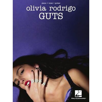 Hal Leonard Olivia rodrigo guts piano, voix & guitare Hal Leonard Olivia rodrigo guts piano, voix & guitare