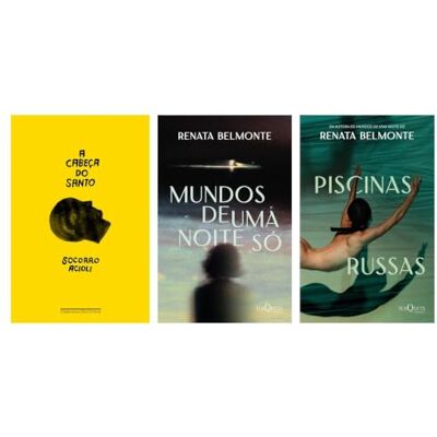 Diversos Kit A cabeça do santo + Mundos de uma noite só + Piscinas Russas Diversos Kit A cabeça do santo + Mundos de uma noite só + Piscinas Russas