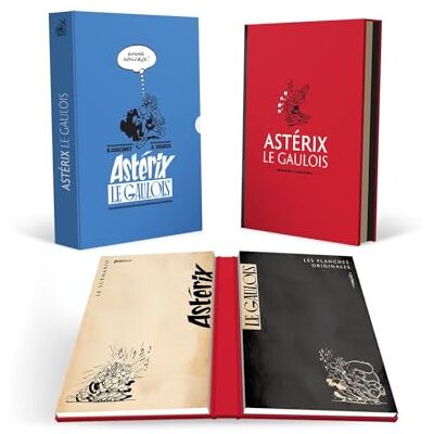 Hachette Astérix Le Gaulois: Coffret édition anniversaire : Le scénario ; Les planches originales Hachette Astérix Le Gaulois: Coffret édition anniversaire : Le scénario ; Les planches originales