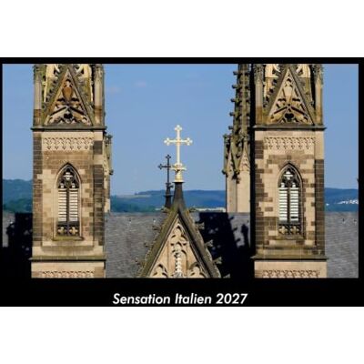 Becker Sensation Italien 2027 Fotokalender DIN A3: Monatskalender mit Bild-Motiven aus Orten und Städten, Ländern und Kontinenten Becker Sensation Italien 2027 Fotokalender DIN A3: Monatskalender mit Bild-Motiven aus Orten und Städten, Ländern und Kontinenten