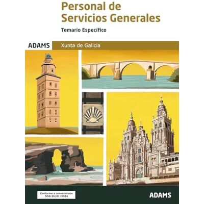 VVAA Temario específico Personal de Servicios Generales (PSX) Xunta de Galicia (OPOSICIONES) VVAA Temario específico Personal de Servicios Generales (PSX) Xunta de Galicia (OPOSICIONES)
