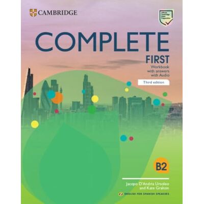 D'Andria Ursoleo, Jacopo Complete First Workbook with answers with Audio English for Spanish Speakers D'Andria Ursoleo, Jacopo Complete First Workbook with answers with Audio English for Spanish Speakers