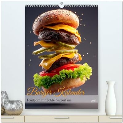 Fotografie, Mb Burger Kalender Foodporn für echte Burgerfans (hochwertiger Premium Wandkalender 2026 DIN A2 hoch), Kunstdruck in Hochglanz: Burger Kalender ... Männer oder als ausgefallener Foodkalender. Fotografie, Mb Burger Kalender Foodporn für echte Burgerfans (hochwertiger Premium Wandkalender 2026 DIN A2 hoch), Kunstdruck in Hochglanz: Burger Kalender ... Männer oder als ausgefallener Foodkalender.