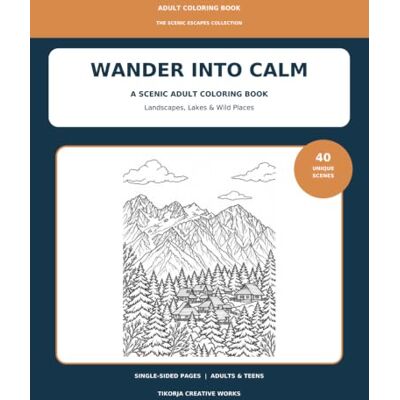 Creative Wander Into Calm: A Scenic Adult Coloring Book of Landscapes, Lakes & Wild Places (The Scenic Escapes Collection) Creative Wander Into Calm: A Scenic Adult Coloring Book of Landscapes, Lakes & Wild Places (The Scenic Escapes Collection)