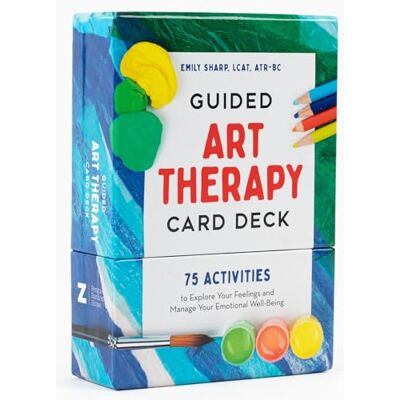 Sharp Guided Art Therapy Card Deck: 75 Activities to Explore Your Feelings and Manage Your Emotional Well-Being Sharp Guided Art Therapy Card Deck: 75 Activities to Explore Your Feelings and Manage Your Emotional Well-Being