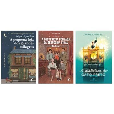 Diversos Kit A pequena loja + A misteriosa pousada + A biblioteca do gato preto Diversos Kit A pequena loja + A misteriosa pousada + A biblioteca do gato preto
