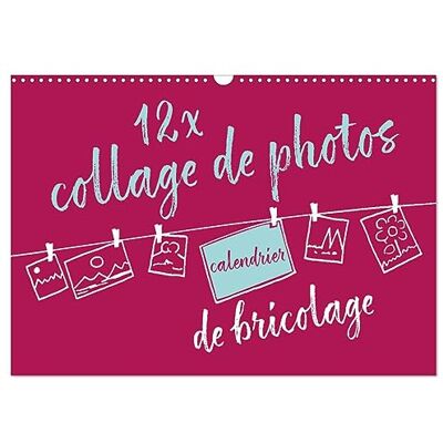 Roth 12 x collage de photos calendrier de bricolage (Calendrier mural 2027 DIN A3 vertical), calendrier mensuel: Calendrier photos personnalisé à offrir Roth 12 x collage de photos calendrier de bricolage (Calendrier mural 2027 DIN A3 vertical), calendrier mensuel: Calendrier photos personnalisé à offrir