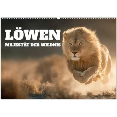 Fotografie, Mb Löwen Majestät der Wildnis (Wandkalender 2026 DIN A2 quer), Monatskalender: Löwen in Afrikas Wildnis verkörpern Majestät und Eleganz. ... und Steppe ein ganzes Jahr lang in Bildern Fotografie, Mb Löwen Majestät der Wildnis (Wandkalender 2026 DIN A2 quer), Monatskalender: Löwen in Afrikas Wildnis verkörpern Majestät und Eleganz. ... und Steppe ein ganzes Jahr lang in Bildern