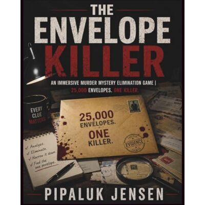 Jensen THE ENVELOPE KILLER: An Immersive Murder Mystery Elimination Game 25,000 Envelopes. One Killer. Jensen THE ENVELOPE KILLER: An Immersive Murder Mystery Elimination Game 25,000 Envelopes. One Killer.
