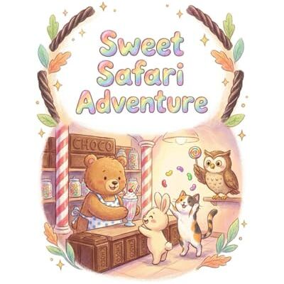 Andersson Sweet Safari Adventure: Colouring book for children Andersson Sweet Safari Adventure: Colouring book for children
