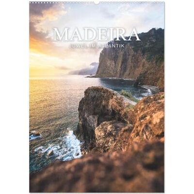 Becker Madeira Das Juwel im Atlantik (Wandkalender 2026 DIN A2 hoch), Monatskalender: Madeira: Landschaften zum Träumen Becker Madeira Das Juwel im Atlantik (Wandkalender 2026 DIN A2 hoch), Monatskalender: Madeira: Landschaften zum Träumen