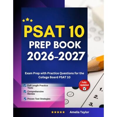 Taylor PSAT 10 Prep Book 2026-2027: Exam Prep with Practice Questions for the College Board Taylor PSAT 10 Prep Book 2026-2027: Exam Prep with Practice Questions for the College Board