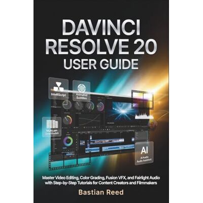 Reed, Bastian DaVinci Resolve 20 User Guide: Master Video Editing, Color Grading, Fusion VFX, and Fairlight Audio with Step-by-Step Tutorials for Content Creators and Filmmakers Reed, Bastian DaVinci Resolve 20 User Guide: Master Video Editing, Color Grading, Fusion VFX, and Fairlight Audio with Step-by-Step Tutorials for Content Creators and Filmmakers
