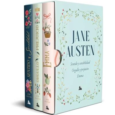 Estuche Jane Austen: Sentido y sensibilidad · Orgullo y prejuicio · Emma (Biblioteca Jane Austen) Estuche Jane Austen: Sentido y sensibilidad · Orgullo y prejuicio · Emma (Biblioteca Jane Austen)