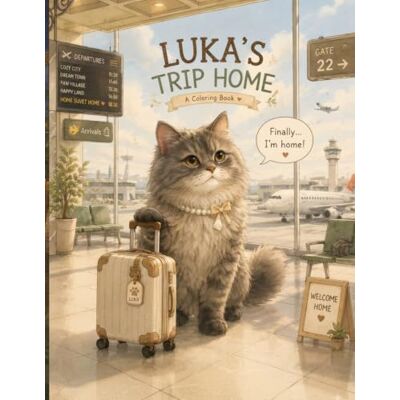 Pearl Luka's Trip Home: A Cozy Coloring Book for Kids Pearl Luka's Trip Home: A Cozy Coloring Book for Kids