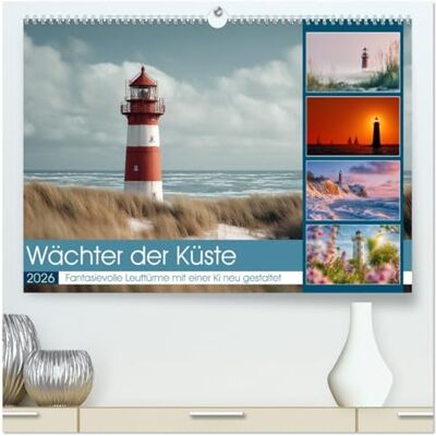 Gierok-Latniak, Steffen Wächter der Küste (hochwertiger Premium Wandkalender 2026 DIN A2 quer), Kunstdruck in Hochglanz: Dieser hochwertige Wandkalender zeigt zwölf ikonische ... und Weite den Seeleuten den Weg weisen. Gierok-Latniak, Steffen Wächter der Küste (hochwertiger Premium Wandkalender 2026 DIN A2 quer), Kunstdruck in Hochglanz: Dieser hochwertige Wandkalender zeigt zwölf ikonische ... und Weite den Seeleuten den Weg weisen.